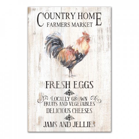 Farmer's Market 16x24 Canvas Wall Art