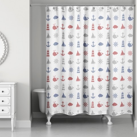 Splish Splash Takin' A Bath 71x74 Shower Curtain
