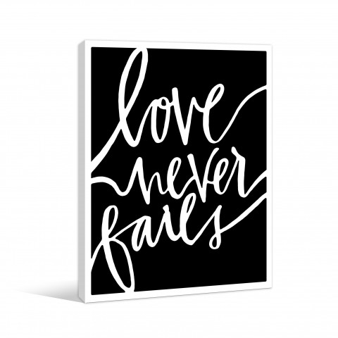 So Loved The World 20x16 Canvas Wall Art