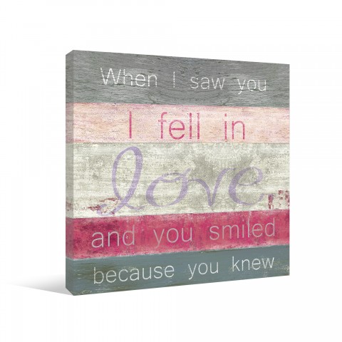 When You Knew Pastel Gallery Wrapped Canvas