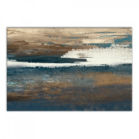 Rising Tide Abstract 36x24 Canvas Wall Art