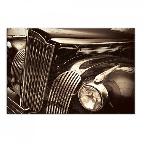 Antique Automobile 1 36x24 Canvas Wall Art