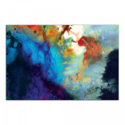 Conjunction Abstract 36x24 Canvas Wall Art