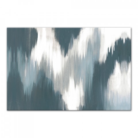 Ikat Abstract 36x24 Canvas Wall Art