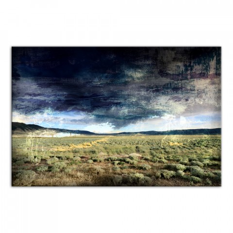 Storm Clouds 36x24 Canvas Wall Art