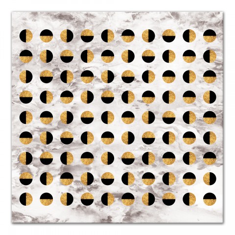 Go Bold Abstract 30x30 Canvas Wall Art