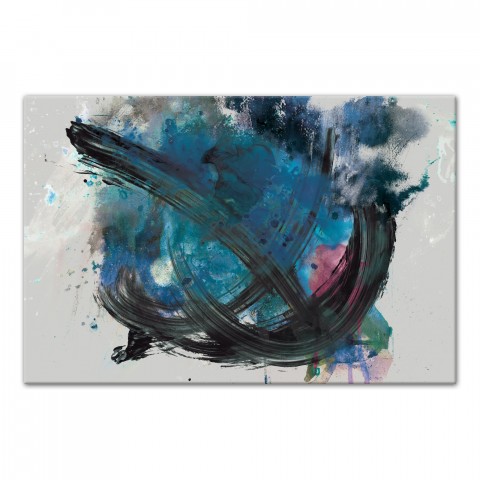 Dynamic Contemporary 48x32 Canvas Wall Art