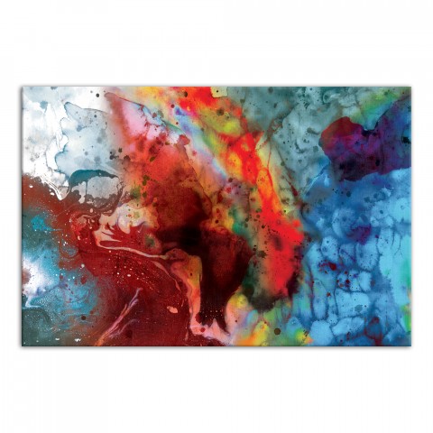 Alliance 2 Contemporary 48x32 Canvas Wall Art