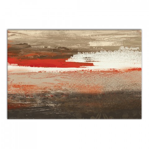 Desert Vista Contemporary 48x32 Canvas Wall Art