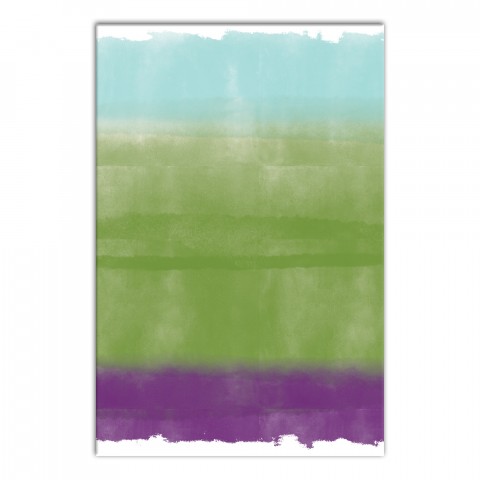 Color Block Contemporary 24x36 Canvas Wall Art