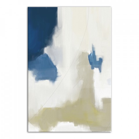 Quiet 3 Contemporary 24x36 Canvas Wall Art