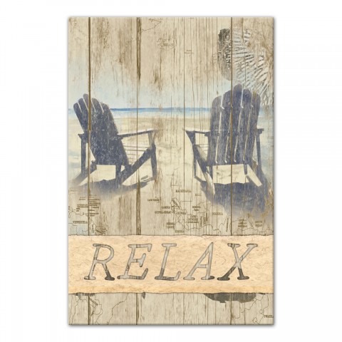 Relaxation 24x36 Canvas Wall Art