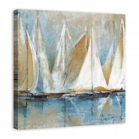Yacht Club 36x36 Canvas Wall Art