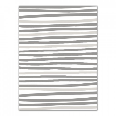 Fine Lines Contemporary 30x40 Canvas Wall Art