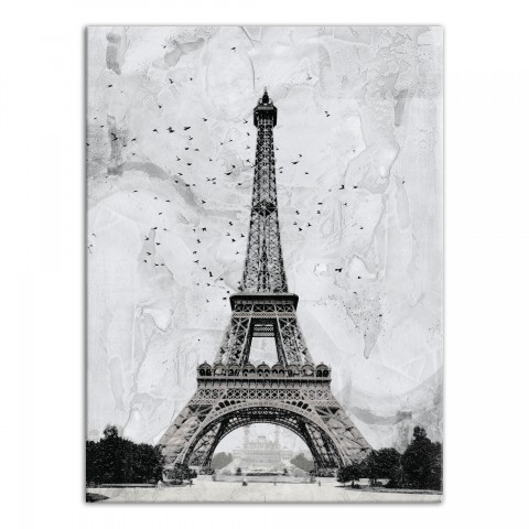 Iconic Paris 30x40 Canvas Wall Art