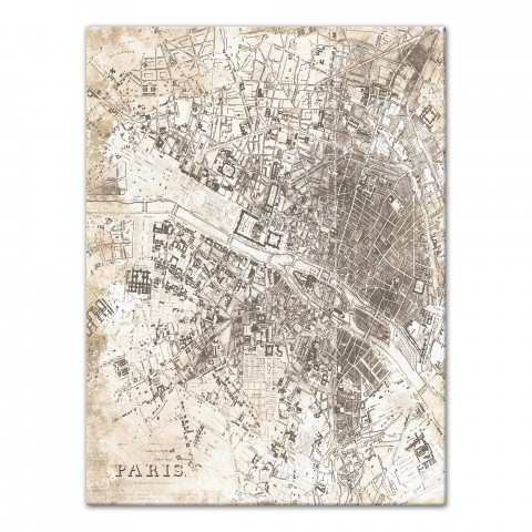 Paris View 30x40 Canvas Wall Art