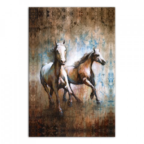 On the Run 32x48 Canvas Wall Art