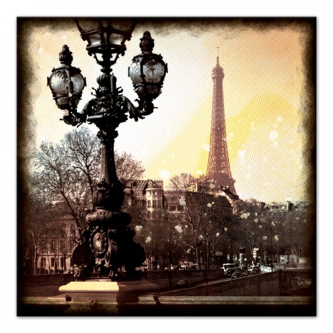 Le Eiffel Towner 20x20 Canvas Wall Art
