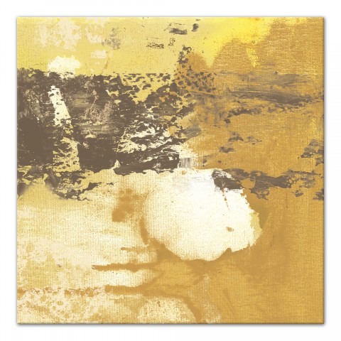 Gold Awakening 30x30 Canvas Wall Art