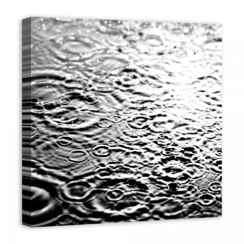 Rain Drops 2 30x30 Canvas Wall Art 