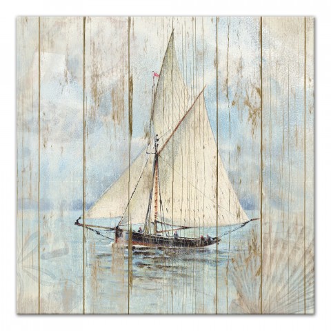 On The Water 30x30 Canvas Wall Art