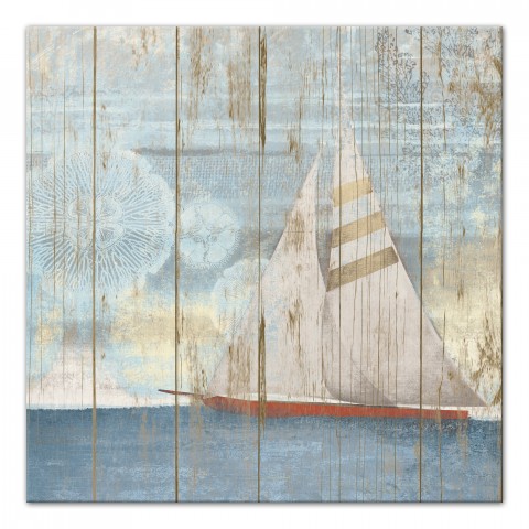 On The Horizon 1 24x24 Canvas Wall Art