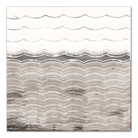 Sepia Ombre 36x36 Canvas Wall Art
