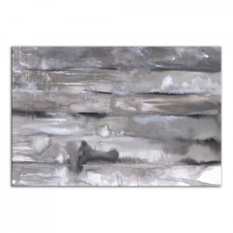 Cloudy Skies 48x32 Canvas Wall Art