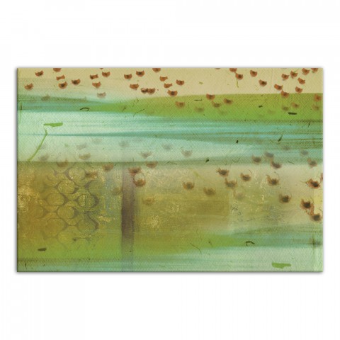 Chartreuse Study 48x32 Canvas Wall Art