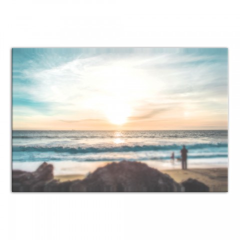 Pacific Sunset 48x32 Canvas Wall Art
