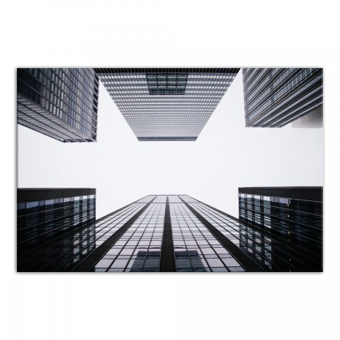 Upward Sky 48x32 Canvas Wall Art