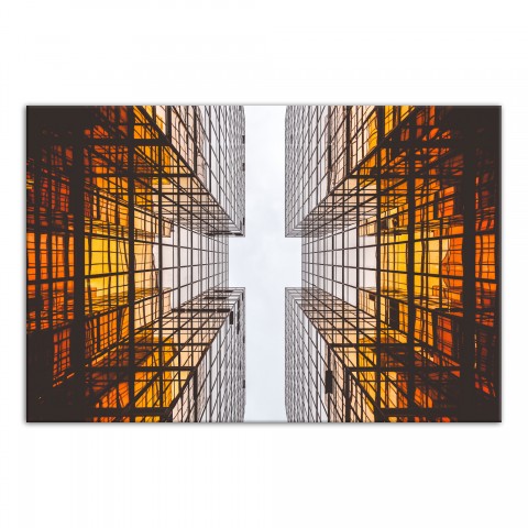 Cubist Study 48x32 Canvas Wall Art