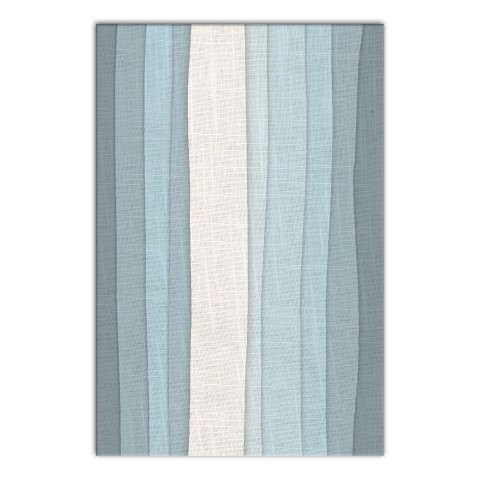 Blue Waves 24x36 Canvas Wall Art