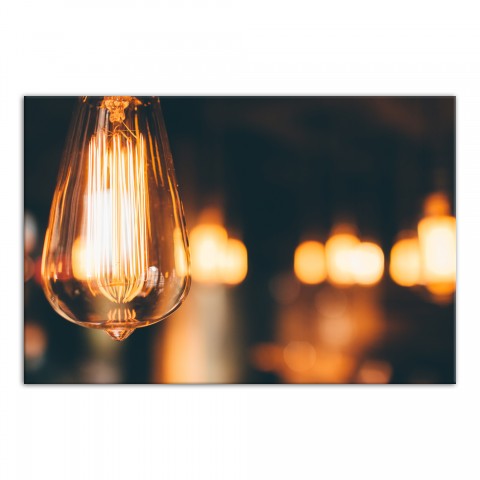 Filament 48x32 Canvas Wall Art 