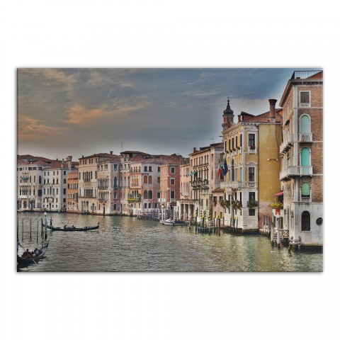Grand Canal 48x32 Canvas Wall Art 