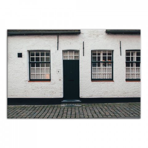 Welcome Home 48x32 Canvas Wall Art