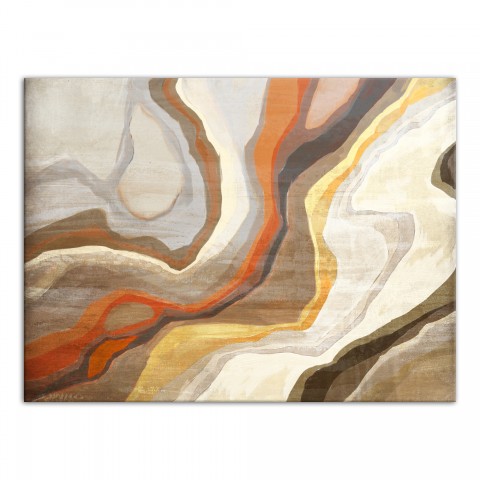 Zion Contemporary 40x30 Canvas Wall Art 