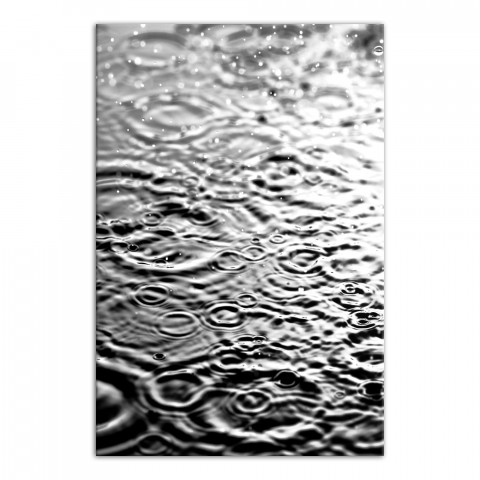Rain Drops 1 24x36 Canvas Wall art 
