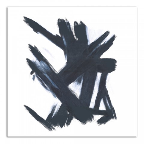 Strikethrough 20x20 Canvas Wall Art