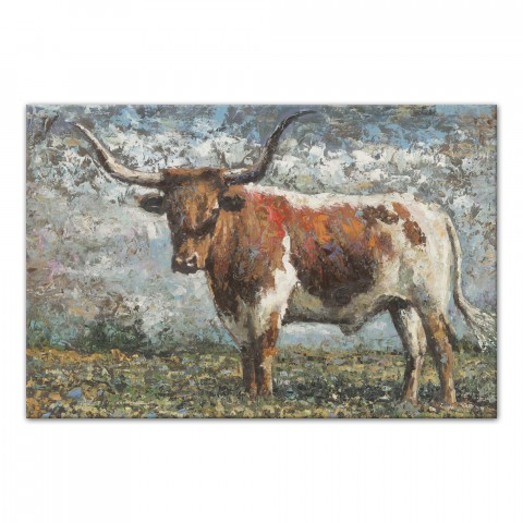 Stoic Ox 36x24 Canvas Wall Art 