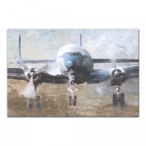 Take Off 48x32 Canvas Wall Art 