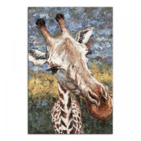 Gentle Giraffe 24x36 Canvas Wall Art