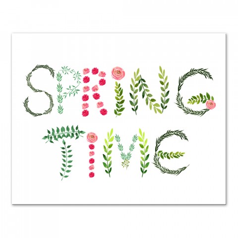 Springtime 20x16 Canvas Wall Art