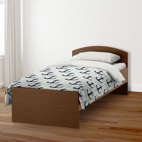 Anchor Stripes 68x88 Twin Duvet Cover