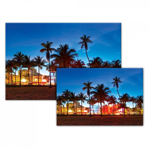 Miami Nightlife Canvas