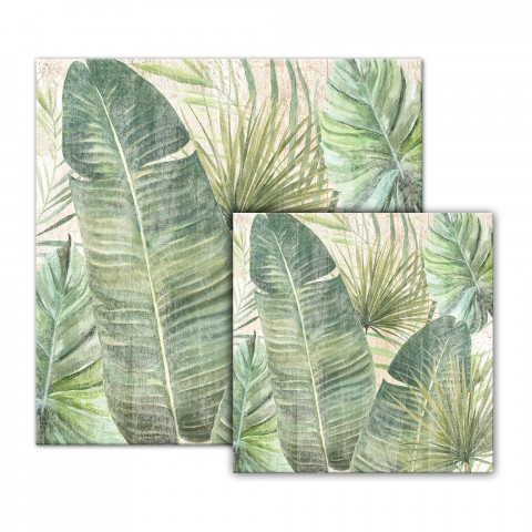 Faded Palms Canvas