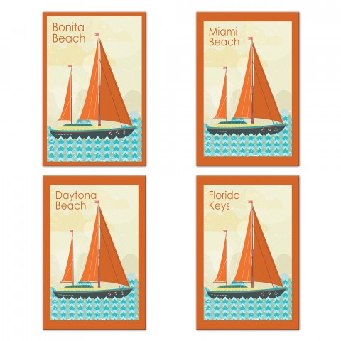 Vintage Boat 24x36 Canvas