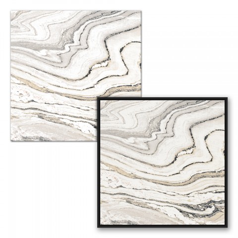 Neutral Marble Swirl Wall Art