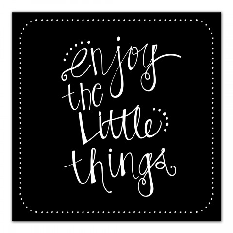 Enjoy the Little Things Wall Art 