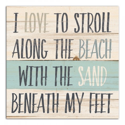 Sand Beneath My Feet Wall Art 